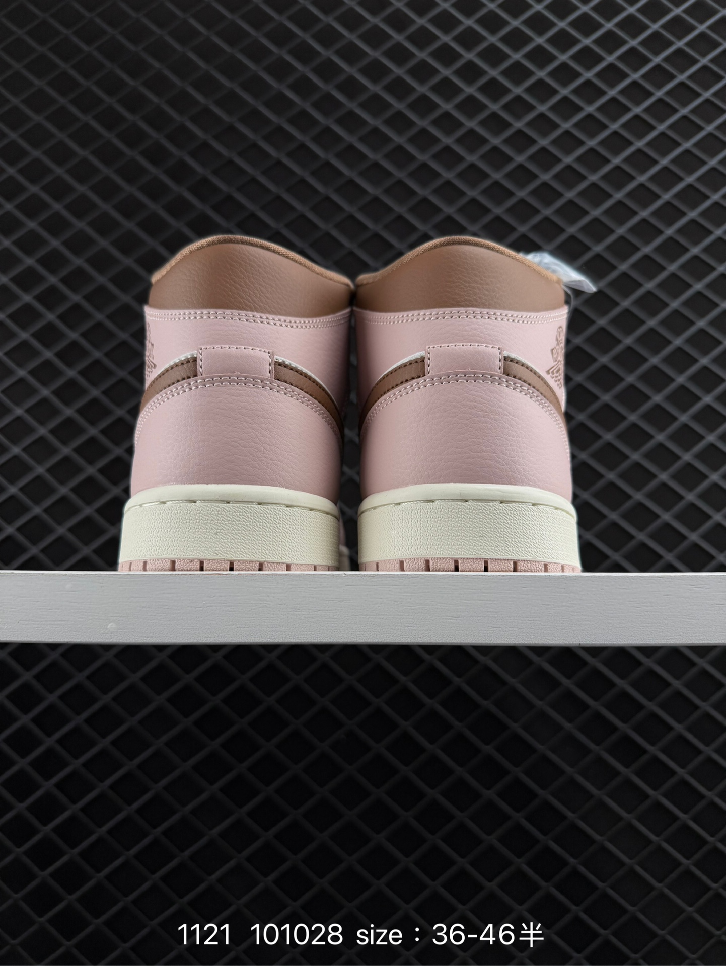 NIKE Air Jordan 1 Retro Mid”Reverse Black Toe“ TL BMXDAJ1